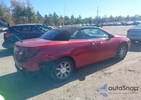 2008 Chrysler Sebring Touring z USA, uszkodzony, nr VIN 1C3LC55R08N235560